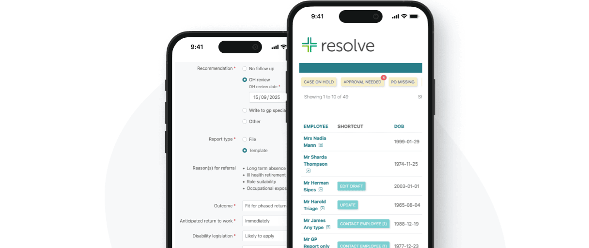 Honeydew Resolve: Streamlined Occupational Health Case Management
